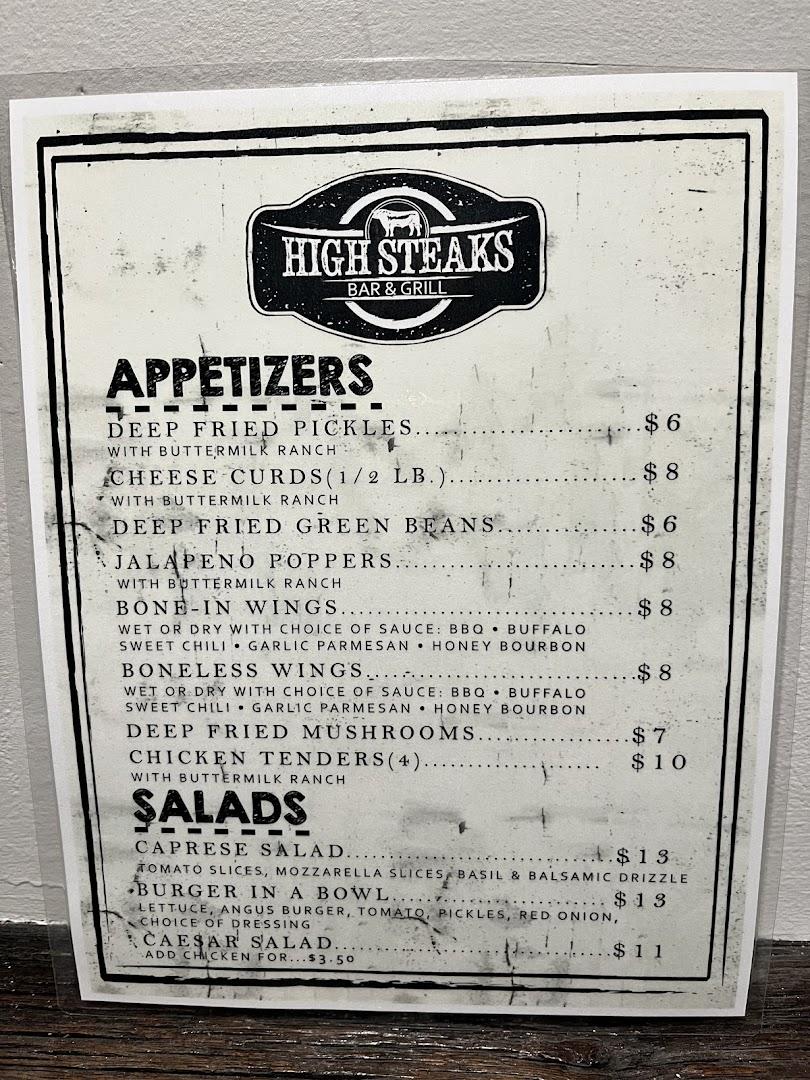 High Steaks Bar & Grill