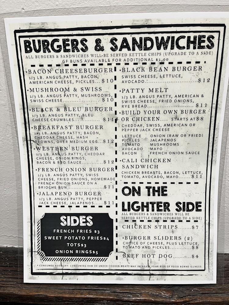 High Steaks Bar & Grill Menu image 1